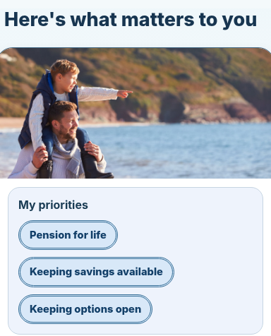 PenFit Member read-back of member priorities