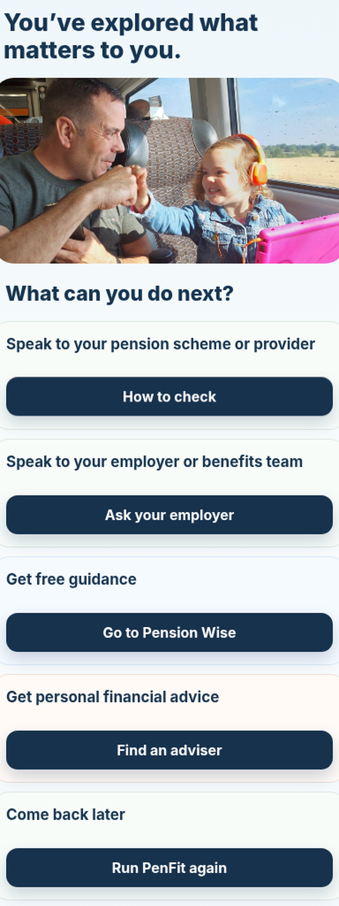 PenFit member next steps